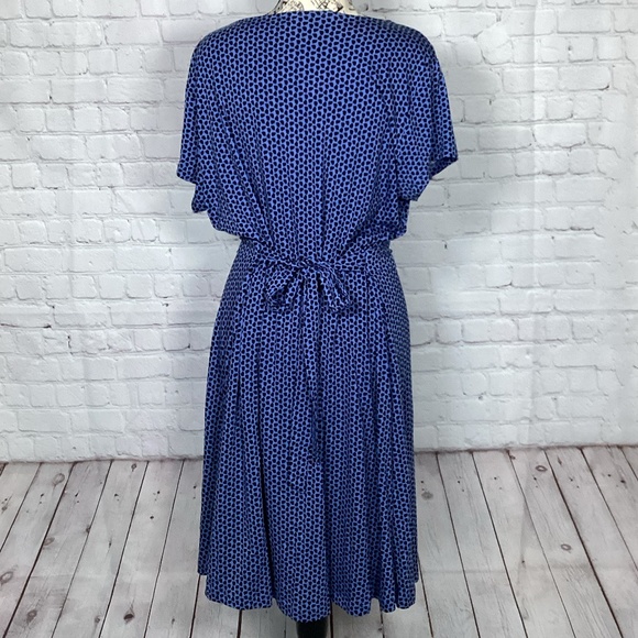 2049. Lascana Purple & Black Dress NWT Size 14 - Picture 3 of 5